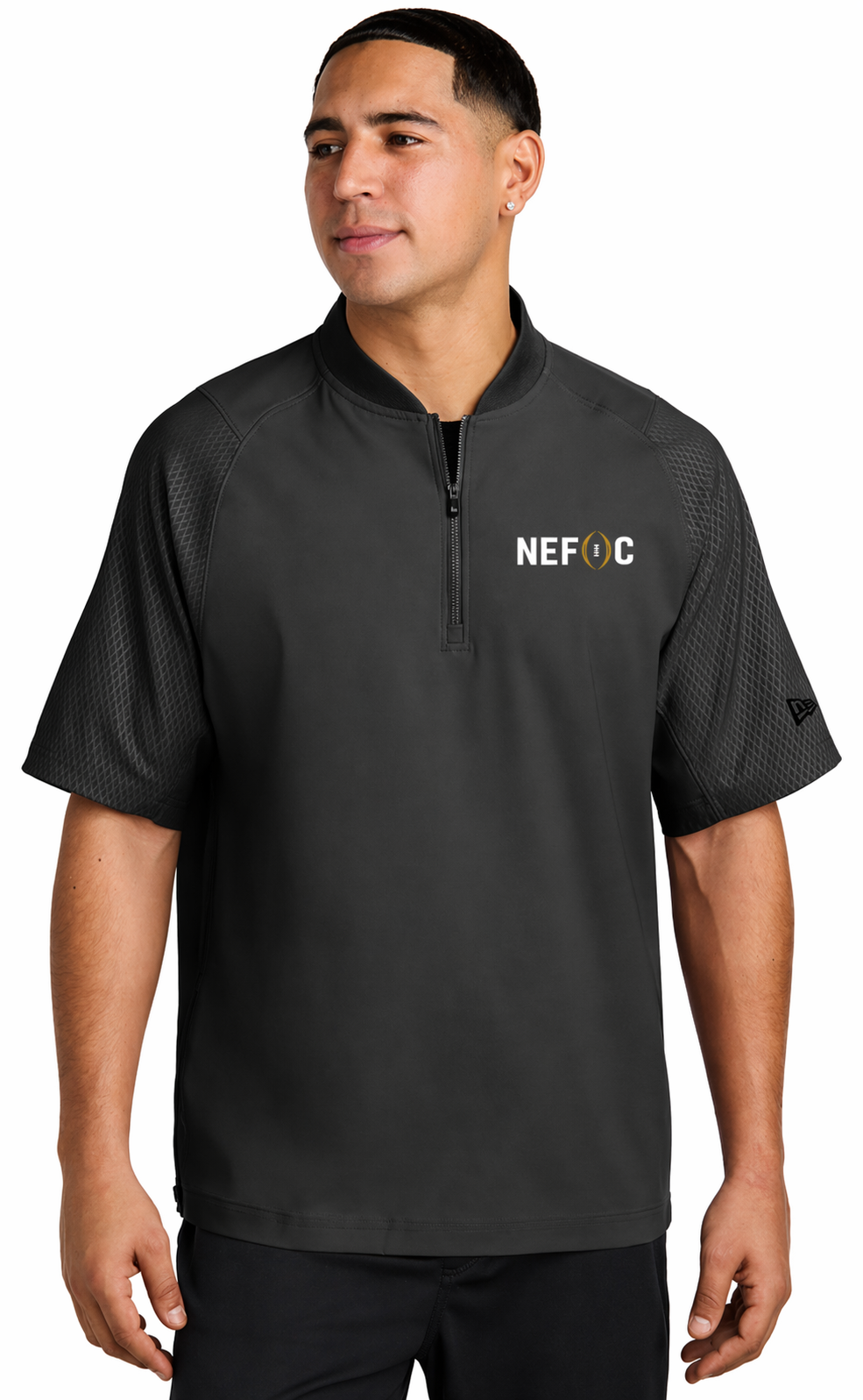 New Era® Cage Short Sleeve 1/4-Zip Jacket